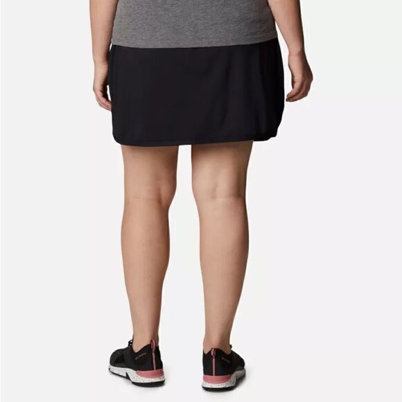 Columbia Women's Plus Size Sandy Creek Stretch Skort Black short - Picture 9 of 15